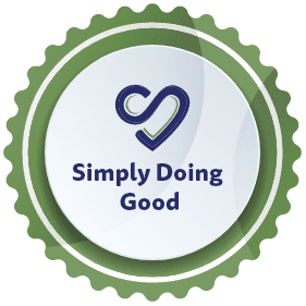 Simply Doing Good badge